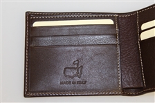 Augusta National Genuine Leather Wallet - Handmade in Italy 