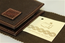 Augusta National Genuine Leather Wallet - Handmade in Italy 