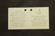Augusta National Genuine Leather Wallet - Handmade in Italy 
