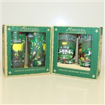 Masters Frosted Cat Studio Glass Set - 2 Sets