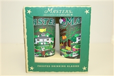 Masters Frosted Cat Studio Glass Set - 2 Sets