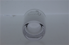 Masters Shot Glass w/ Frosted Masters Logo Etching On Front