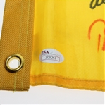 2003 PGA Championship CHAMPS Flag - Nicklaus, Player, Mickelson, & more FULL JSA #Z09261