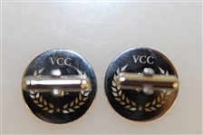 Bobby Jones Enameled 1930 Cuff Links - Stainless Steel