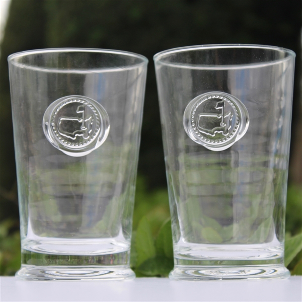Masters High Ball Glasses w/ Glass Masters Seal On Front
