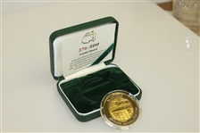 Masters 2018 Limited Edition Commemorative Coin w/ Display Case & Authenticity Note(376/500)