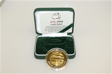 Masters 2018 Limited Edition Commemorative Coin w/ Display Case & Authenticity Note(376/500)