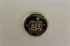 Masters 2018 Limited Edition Commemorative Coin w/ Display Case & Authenticity Note(376/500)