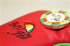 Arnold Palmer Bay Hill Leather Putter Cover & Yardage Coin w/ Removable Ball Marker