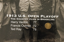 Francis Ouimet, Harry Vardon, Ted Ray 1913 US Open Playoff Picture At 'The Country Club' In Brookline