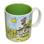 Masters Porcelain Coffee Mug w/ Clubhouse Scene