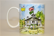 Masters Porcelain Coffee Mug w/ Clubhouse Scene