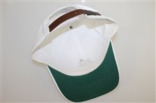 Peyton & Eli Manning Dual Signed Augusta National White Member Hat JSA ALOA