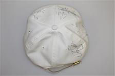 Vintage Multi-Signed White Masters Hat - Watson, Mickelson, Zoeller, & others JSA ALOA
