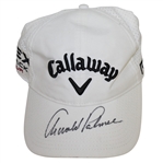 Arnold Palmer Signed White Callaway Hat JSA ALOA