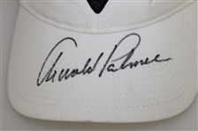 Arnold Palmer Signed White Callaway Hat JSA ALOA
