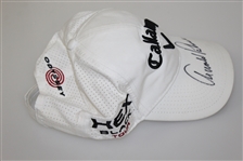 Arnold Palmer Signed White Callaway Hat JSA ALOA