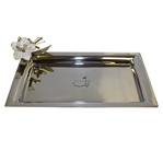 Masters Michael Aram Flowering Peach Hors doeuvre Serving Platter