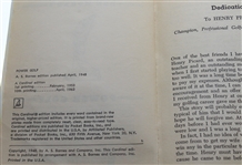 1963 Ben Hogan's Power Golf - Paperback