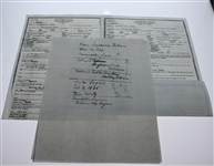 Assorted Photocopies of Documents and Letters of Ben Hogan