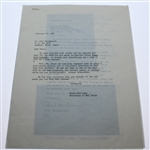 Paul Milosevich Signed Letters and Photos to Ben Hogan JSA ALOA