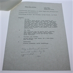 Paul Milosevich Signed Letters and Photos to Ben Hogan JSA ALOA