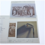 Paul Milosevich Signed Letters and Photos to Ben Hogan JSA ALOA