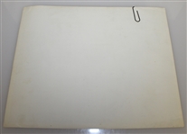 Ben Hogan, Jimmy Demaret, and Bob Hope Original Black and White NBC Photo with Note