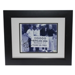 Jack Nicklaus & Jim Brown Signed 1963 Cleveland Open Photo - Framed JSA ALOA
