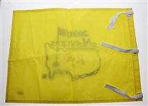 Ray Floyd Signed 2008 Masters Embroidered Flag with '76' Notation JSA #M48118