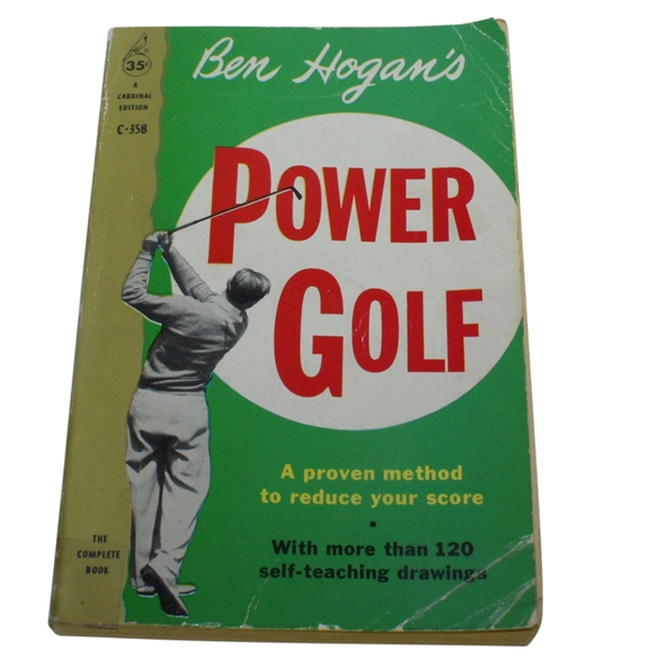 1963 Ben Hogans "Power Golf" - Paperback