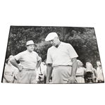 Ben Hogan & Sam Snead Black & White Sports Illustrated Original Photo - At Houston CC 1964