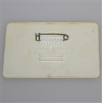 Deane Beman's 1982 PGA Championship at Southern Hills PGA Commissioner Badge #76