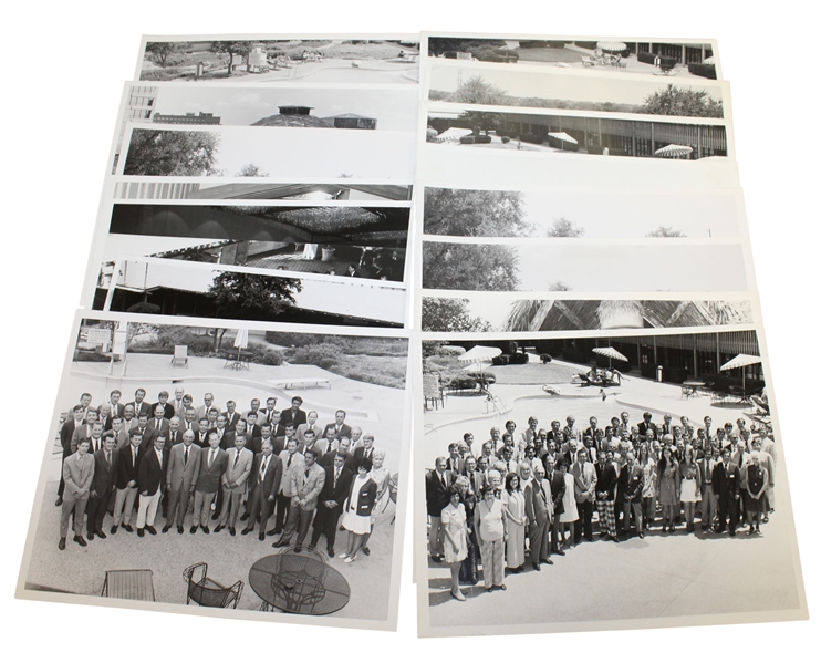 Ben Hogans Personal Photos - Sixteen Hogan Company Employees Yearly Pictures