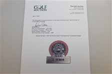Deane Beman's 1995 US Senior Open Championship Contestant Badge