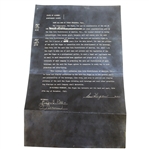Copy of Ben Hogan 1945 Agreement with Lime Cola Distributors of America