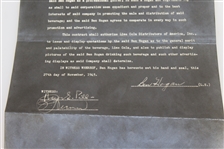 Copy of Ben Hogan 1945 Agreement with Lime Cola Distributors of America