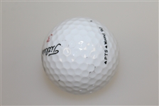 Tony Jacklin Signed Royal Lytham & St Annes Logo Golf Ball JSA ALOA