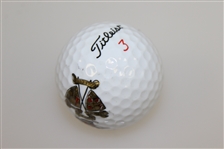 Tony Jacklin Signed Royal Lytham & St Annes Logo Golf Ball JSA ALOA