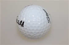 Dow Finsterwald Signed Llanerch Country Club Logo Golf Ball JSA ALOA