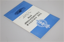 1958 British Amateur at The Old Course St. Andrews Program with Daily Draw Sheets