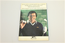Sandy Lyle Signed 1985 OPEN Championship Program with Pairing Sheet JSA ALOA