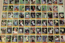 Uncut Complete Golf Card Sheet - 1981 PGA Tour Donruss