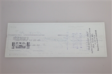Sam Snead Signed 1990 Personal Check to the PGA Tour JSA ALOA