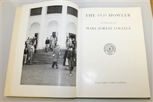 1950 Wake Forest College 'The Howler' Yearbook with Arnold Palmer