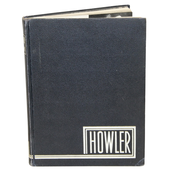 1951 Wake Forest College The Howler Yearbook with Arnold Palmer