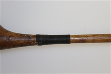 Vintage Unmarked Wood Face/Cut Driver