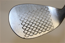 Robert T. Jones Jr. Spalding Registered 9 Iron with Fish Scale Face - Reg #156252C