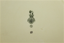Royal Doulton Golf Plate 'Every Dog Has His Day, And Every Man His Hour'