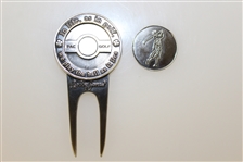 Bobby Jones 'Impregnable Quadrilateral' Divot Tool w/ Magnetic Ball Marker